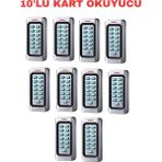 Sarkey SR-222 Em-W IP68 Şifreli Proximity Kart Okuyucu 125 Khz Metal Kasa - 10 ADET