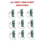Sarkey Sr-230 Em Oem Proximity Kart Okuyucu Modülü 125 Khz Wiegand Out Rfıd Okuyucu 10 Adet