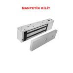 Sarkey SR-500 500 kg Manyetik Kilit 12V/24V Elektromanyetik Kapı Kilidi - 1 ADET