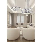 Sarkıt Modern Tek Toplu ve 4 Toplu 3 Renk LED Avize Darius Modeller Toplam 2 LED Avize - 1 - Ahşap