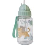 Saro Askılı Pipetli Matara 450ML Jungle Cheetah