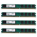 SAROAD 4X 2GB DDR2 PC2-6400 800MHz 240Pin 1.8V Masaüstü DIMM Bellek RAM için, AMD için (2 GB/800, S)