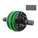 SAROAD Ab Wheel Roller Workout Roller Wheel, evde fitness salonunda gövde kaslarını çalıştırmak için diz ve karın egzersiz aleti ile, D uzun ömürlü, kullanımı