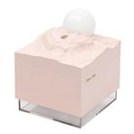 SAROAD Aroma Diffuser Cool Mist Humidifier LED Moon Lamp Essential Oil Aroma Diffuser and Night Light Pink
