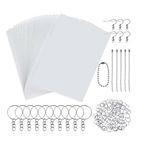 SAROAD Küçülen kağıdı, büzülen folyo, plastik kit, delgeç, anahtarlık, kurşun kalem, kendin yap çizim