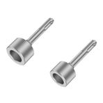 SAROAD SDS-Plus çelik matkap seti, yuvarlak 19 mm ve 21 mm ile, elektrikli çekiç ve topraklama çubuklarıyla delmek için uygundur