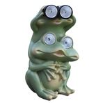 SAROAD Solar Powered Animal Resin Ornaments Outdoor Yard Garden Decor Figurines Statue Decoration A