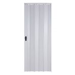 Sarpaş 117x203 Beyaz Camsız 12 mm Katlanır Pvc Akordiyon Kapı