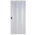 Sarpaş 132x223 Beyaz Camsız 12 mm Katlanır Pvc Akordiyon Kapı