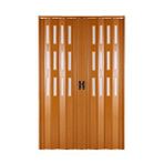 Sarpaş 132x235 Camlı 12 mm Akordiyon Çift Kapı