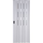 Sarpaş Akçaağaç Camlı Çift Açılım Katlanır Pvc 132x243 cm Akordiyon Kapı