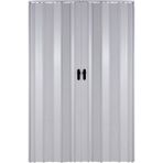 Sarpaş Akçaağaç Camsız Çift Açılım Katlanır Pvc 147x220 cm Akordiyon Kapı