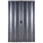 Sarpaş Akordiyon Kapı 162 X 205 Akçaağaç Camsız 12mm Çift Açılım Katlanır Akordeon Pvc