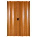 Sarpaş Akordiyon Kapı 267 X 208 Meşe Camsız 12mm Çift Açılım Katlanır Akordeon Pvc