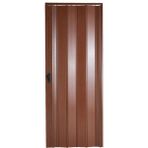 Sarpaş Ceviz Camsız 12 mm Katlanır Akordeon Pvc 132x183 cm Akordiyon Kapı