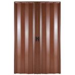 Sarpaş Katlanır Akordiyon Pvc Tek Kapı Camsız 147 x 225 cm Beyaz