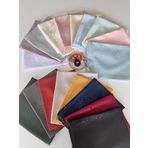 Sarra 80x135 Pano Seccade İşlenebilir, Canlı Renkler, Linen, Çeyizlik, Hediyelik, El İşi, DIY, Yıkanabilir, Yüksek Kalite (Kenarları Dikişsiz) (Mürdüm)