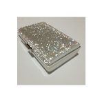 Şarra Gossi Gece Çantası Taşlı Abiye Çanta Gece Çantası Clutch Gümüş Abiye Çanta Portföy