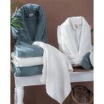 Sarra Home Aile Bornoz Seti - M - L - Koyu Yeşil