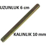 Sarun Yapı Market Kapı Kolu Demiri Kare / Kapı Kolu Mili Kare 6 cm