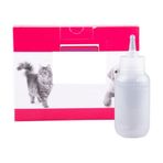Sarya Life Şeffaf Pet Biberon 50 ml Yavru Kedi ve Köpekler İçin Biberon