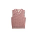 Saş Örgü Triko Süeter 3-9 Yaş Pudra Pembe
