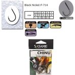 Sasame Chinu F-714 No:4 Black Nikel Olta İğnesi