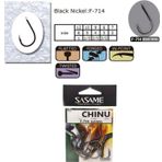 Sasame Chinu F-714 No:8 Black Nikel Olta İğnesi