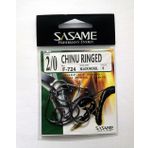Sasame Chinu Ringed F-724 Serisi Siyah N4 Olta İğnesi