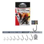 Sasame F-838 Chinu Double Barb Black Nickel İğne