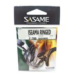 Sasame Iseama Rınged Black Nikel Olta İğnesi Black Nickel-NO:6