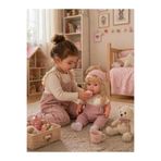 ŞAŞKIN HOUSE SEVİMLİ KONUŞAN SESLİ BEBEK 65 CM ET BEBEK & HEDİYELİK EĞİTİCİ ET BEBEK