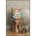 Sasohome Colorful Feather - Renkli Tüyler Desenli Dekoratif Hediyelik Kırlent - Yastık Kılıfı
