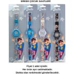 Sasta Erkek Çocuk Kol Saati 1 Adet Renkli Kordonlu Analog Saat - 001-Renkli