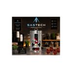 SASTECH Armağan 40 Bardak Elektrikli Çay Makinesi — Açık Rezistans — 430 Kalite Paslanmaz Çelik