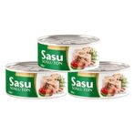 Sasu Akdeniz Usulü Ton Balığı 1 Koli 24x160 Gr Bütün Dilim