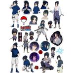 Sasuke Sticker Telefon Laptop Notebook Tablet Defter Matara Stiker Etiket ST800