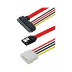 Sata Data15+7 Pin To 7pin Sata 4 Pin Ide Molex Power Kablosu 90cm