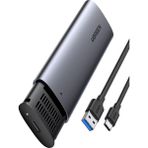 Sata Ngff SSD USB 3.1 5 Gbps Type-C Gen1 B-Key M B Key Disk Kutusu - Uzay Grisi