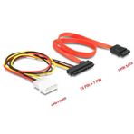 SATA to SATA KABLO 22 pin to 7 pin + 4 pin Molex POWER Kablo