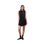 Sateen Lucy Mini Etek, 36, STN139KET1962, Siyah, Kadın