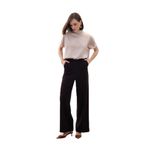 Sateen Palazzo Krep Pantolon, 38, STN139KPA1977, Kahve, Kadın