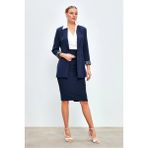 Sateen Y26 779-4518 Kalem Etek Lacivert - 38