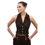 Sateen Yelek, 40, Eva, Kahverengi, Kadın