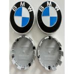 Sateknoloji Bmw Kaput,bagaj,direksiyon,jant Logo (Mavi Beyaz) - Jant-68mm