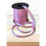 Saten Kumaş Kurdele 100 metre x 1 cm Süsleme El İşi Hediye Paketleme DIY Fiyonk (Açık Pembe)