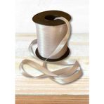 Saten Kumaş Kurdele 100 metre x 1 cm Süsleme El İşi Hediye Paketleme DIY Fiyonk (Beyaz)