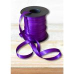 Saten Kumaş Kurdele 100 metre x 1 cm Süsleme El İşi Hediye Paketleme DIY Fiyonk (Mor)