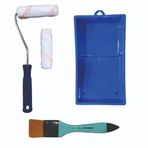 Saten Rulo 10cm Yedek Başlık Boyama Kabı Ve Cadence 350-1,5" Fırça