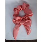 Saten Saç Tokası, Büyük Boy Fiyonk Tasarım, Scrunchie Toka Saç Acıtmayan